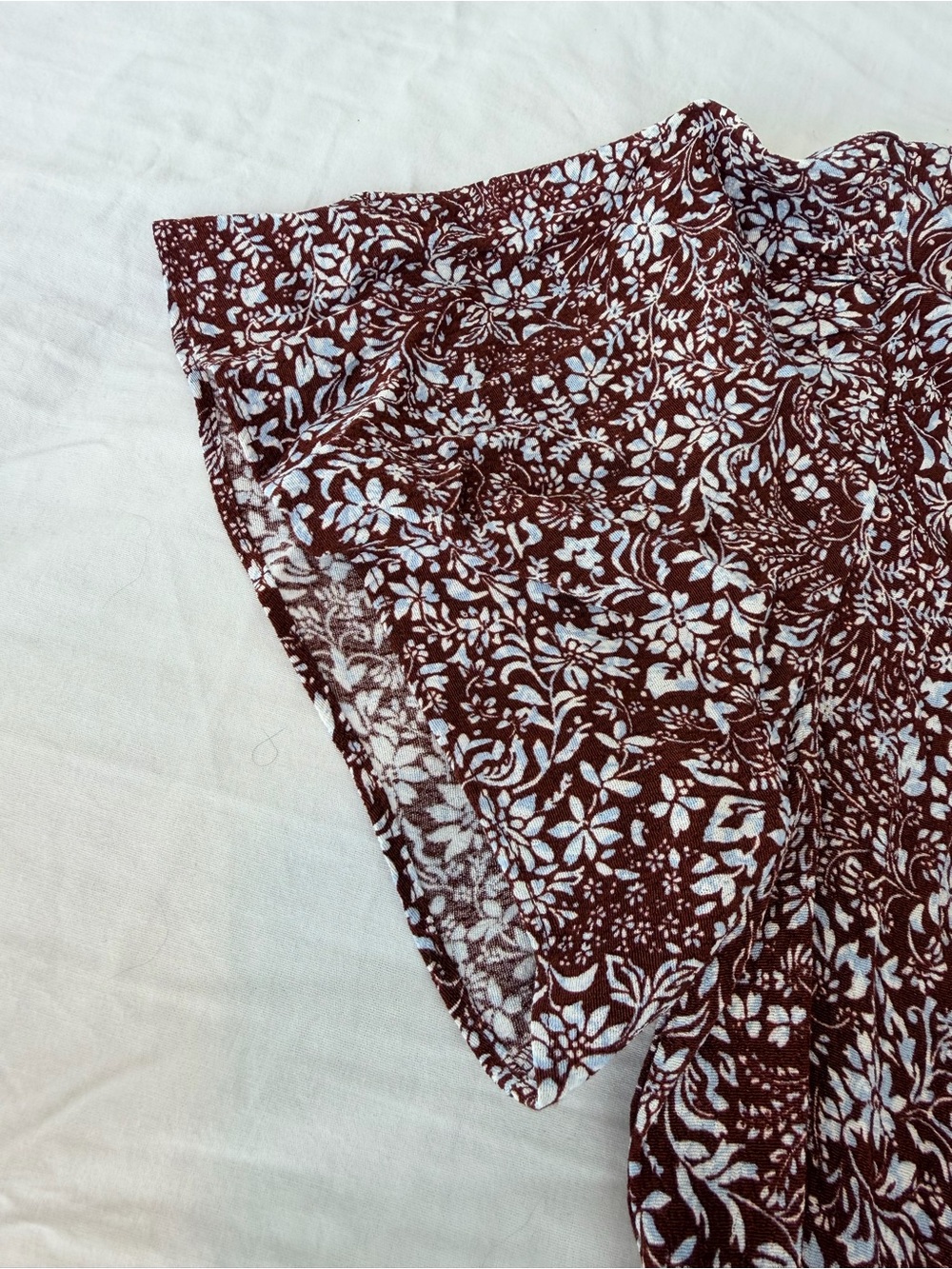 Madewell Floral Short Sleeve Mini Dress - Picture 9 of 13